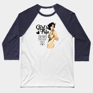 Girl's trip cheaper than a therapy Baseball T-Shirt